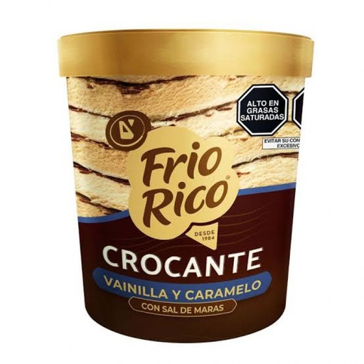 FRIO RICO CROCANTE LT Vainilla Caramelo 3x900ml