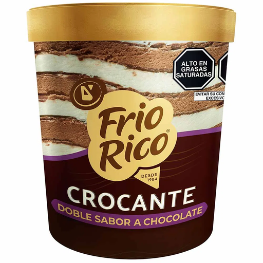 FRIO RICO CROCANTE LT  Doble Chocolate 3x900ml